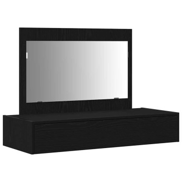 vidaXL Τραπέζι περιποίησης Μαύρο 100x40x70cm Επεξεργασμένο Ξύλο
