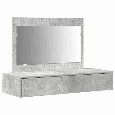 vidaXL Τραπέζι περιποίησης Γκρι 100x40x70cm Επεξεργασμένο Ξύλο