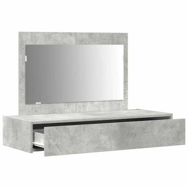 vidaXL Τραπέζι περιποίησης Γκρι 100x40x70cm Επεξεργασμένο Ξύλο