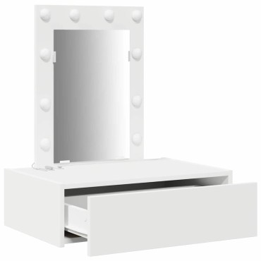 vidaXL Τραπέζι περιποίησης Λευκό 60x40x70cm Επεξεργασμένο Ξύλο
