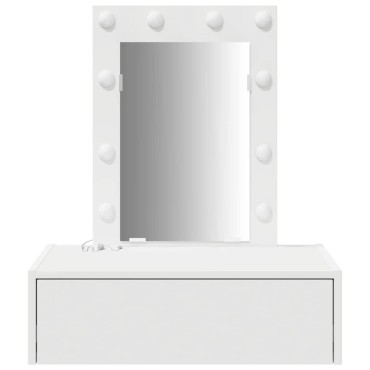vidaXL Τραπέζι περιποίησης Λευκό 60x40x70cm Επεξεργασμένο Ξύλο
