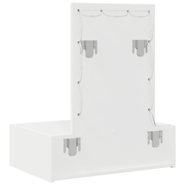 vidaXL Τραπέζι περιποίησης Λευκό 60x40x70cm Επεξεργασμένο Ξύλο