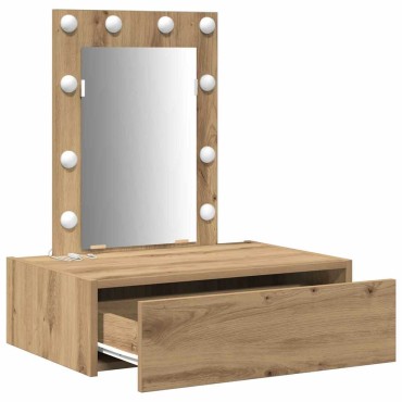 vidaXL Τραπέζι περιποίησης Καφέ 60x40x70cm Επεξεργασμένο Ξύλο