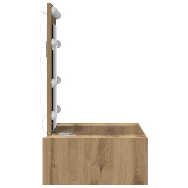 vidaXL Τραπέζι περιποίησης Καφέ 60x40x70cm Επεξεργασμένο Ξύλο