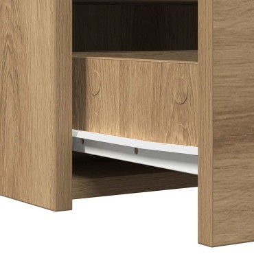 vidaXL Τραπέζι περιποίησης Καφέ 60x40x70cm Επεξεργασμένο Ξύλο