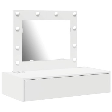 vidaXL Τραπέζι περιποίησης Λευκό 83x40x70cm Επεξεργασμένο Ξύλο