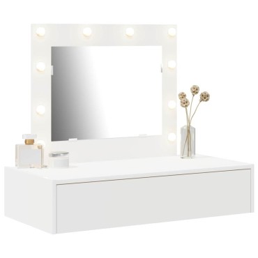 vidaXL Τραπέζι περιποίησης Λευκό 83x40x70cm Επεξεργασμένο Ξύλο