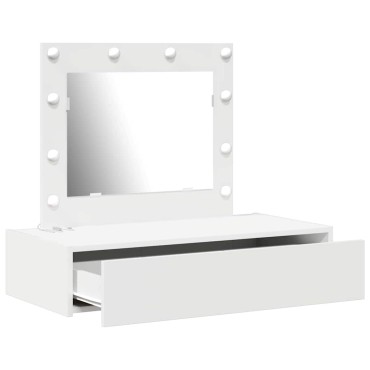 vidaXL Τραπέζι περιποίησης Λευκό 83x40x70cm Επεξεργασμένο Ξύλο