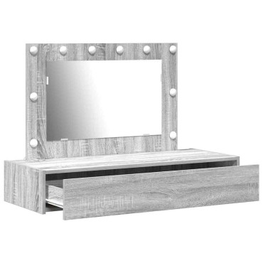 vidaXL Τραπέζι περιποίησης Γκρι 100x40x70cm Επεξεργασμένο Ξύλο