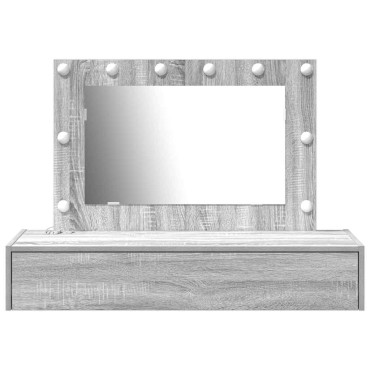 vidaXL Τραπέζι περιποίησης Γκρι 100x40x70cm Επεξεργασμένο Ξύλο