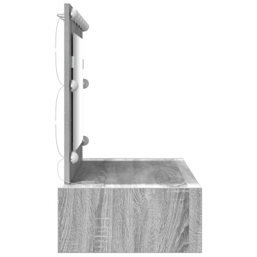 vidaXL Τραπέζι περιποίησης Γκρι 100x40x70cm Επεξεργασμένο Ξύλο