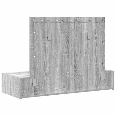 vidaXL Τραπέζι περιποίησης Γκρι 100x40x70cm Επεξεργασμένο Ξύλο