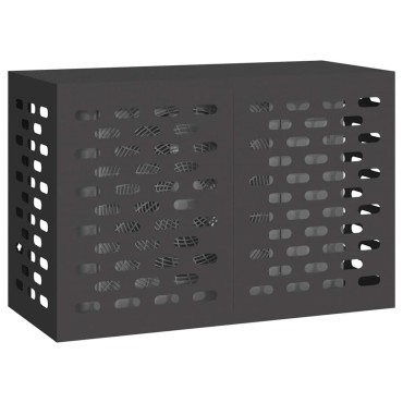 vidaXL Κάλυμμα κλιματιστικού Μαύρο 90 x 40 x 60 εκ