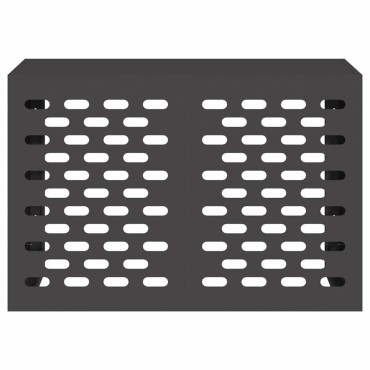 vidaXL Κάλυμμα κλιματιστικού Μαύρο 90 x 40 x 60 εκ