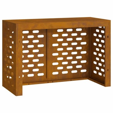 vidaXL Κάλυμμα κλιματιστικού Σκ rusty 90 x 40 x 60 εκ