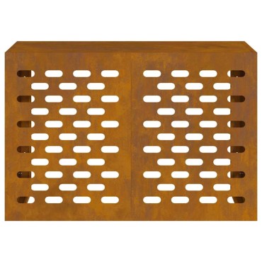 vidaXL Κάλυμμα κλιματιστικού Σκ rusty 90 x 40 x 60 εκ