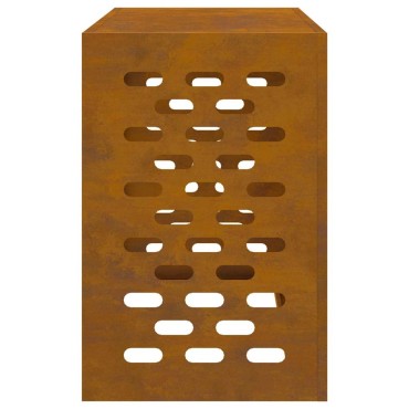 vidaXL Κάλυμμα κλιματιστικού Σκ rusty 90 x 40 x 60 εκ