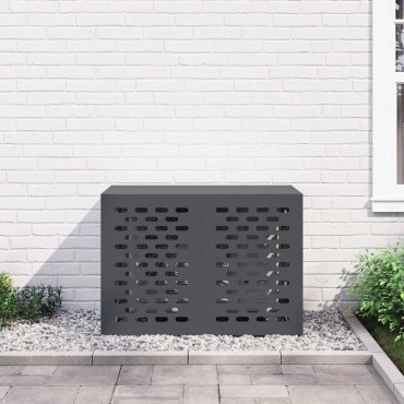 vidaXL Κάλυμμα κλιματιστικού Ανθρακί 100 x 50 x 70 cm