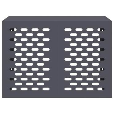 vidaXL Κάλυμμα κλιματιστικού Ανθρακί 100 x 50 x 70 cm