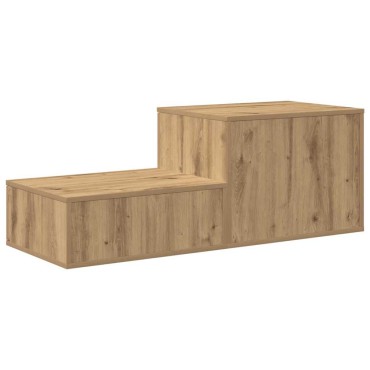 vidaXL Ντουλάπι αποθήκευσης 2 τεμ. Artisan Oak 103x41x40 εκ