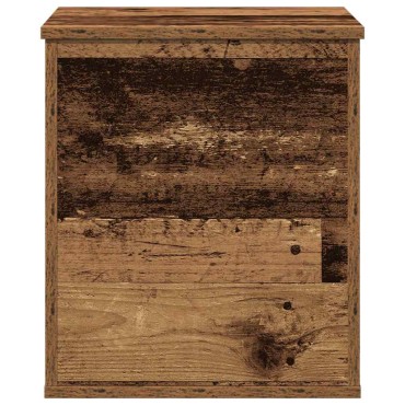 vidaXL Κουτί αποθήκευσης Παλιό Ξύλο 40x42x46cm Επεξεργασμένο Ξύλο