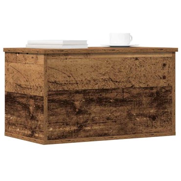 vidaXL Κουτί αποθήκευσης Παλιό Ξύλο 60x35x35cm Επεξεργασμένο Ξύλο