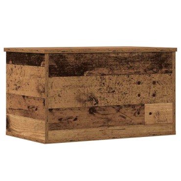 vidaXL Κουτί αποθήκευσης Παλιό Ξύλο 60x35x35cm Επεξεργασμένο Ξύλο
