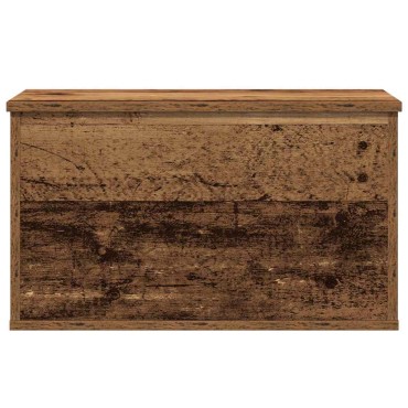 vidaXL Κουτί αποθήκευσης Παλιό Ξύλο 60x35x35cm Επεξεργασμένο Ξύλο