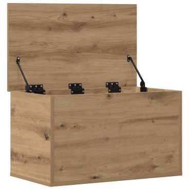 vidaXL Κουτί αποθήκευσης Artisan Oak 60x35x35cm