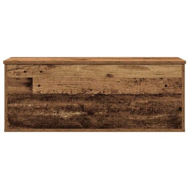 vidaXL Κουτί αποθήκευσης Παλιό Ξύλο 90x35x35cm Επεξεργασμένο Ξύλο
