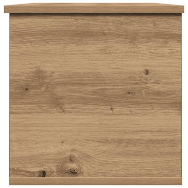 vidaXL Κουτί αποθήκευσης Artisan Oak 102x35x35cm