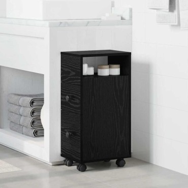 vidaXL Σετ Επίπλων Μπάνιου 33x23x65cm Επεξεργασμένο ξύλο