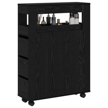 vidaXL Σετ Επίπλων Μπάνιου 65x23x87cm Επεξεργασμένο ξύλο