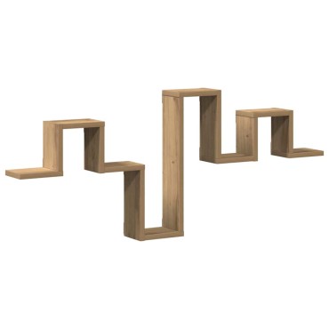 vidaXL Ράφι Τοίχου Επιτοίχιο Artisan Oak 104.5x43x10 εκ 1 τεμ.