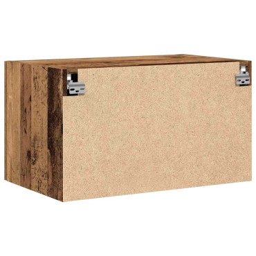 vidaXL Ντουλάπα Τοίχου Παλαιό ξύλο 70x42.5x40cm 1 τεμ.