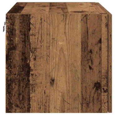 vidaXL Ντουλάπα Τοίχου Παλαιό ξύλο 70x42.5x40cm 1 τεμ.
