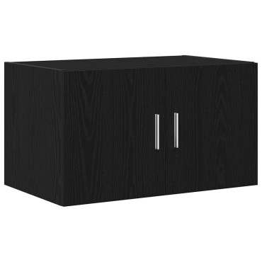 vidaXL Ντουλάπα Τοίχου Μαύρη δρυς 70x42.5x40cm 1 τεμ.
