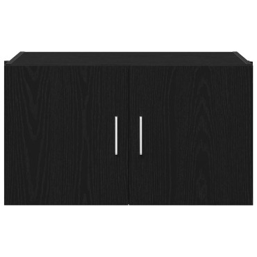 vidaXL Ντουλάπα Τοίχου Μαύρη δρυς 70x42.5x40cm 1 τεμ.