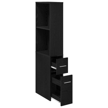 vidaXL Σετ Επίπλων Μπάνιου 22x41x135cm Επεξεργασμένο ξύλο