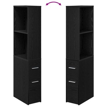 vidaXL Σετ Επίπλων Μπάνιου 22x41x135cm Επεξεργασμένο ξύλο