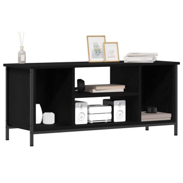 vidaXL Ντουλάπι TV 102x35x45cm Μαύρη Οξυά Επεξεργασμένο Ξύλο