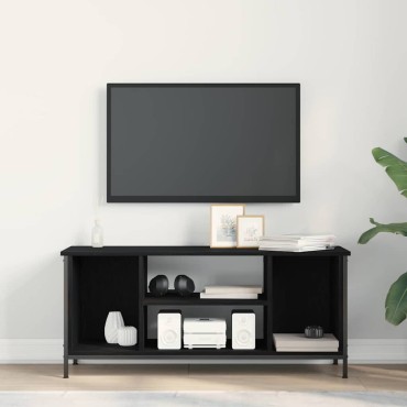 vidaXL Ντουλάπι TV 102x35x45cm Μαύρη Οξυά Επεξεργασμένο Ξύλο
