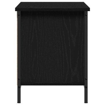 vidaXL Ντουλάπι TV 102x35x45cm Μαύρη Οξυά Επεξεργασμένο Ξύλο