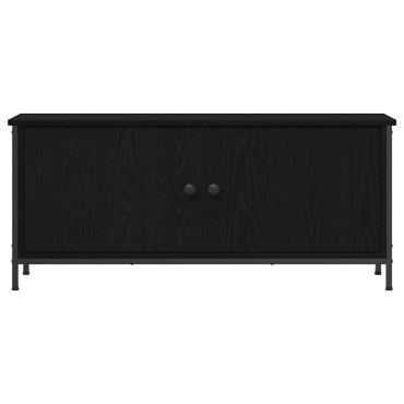 vidaXL Ντουλάπι TV 100x35x45cm Μαύρη Οξυά Επεξεργασμένο Ξύλο