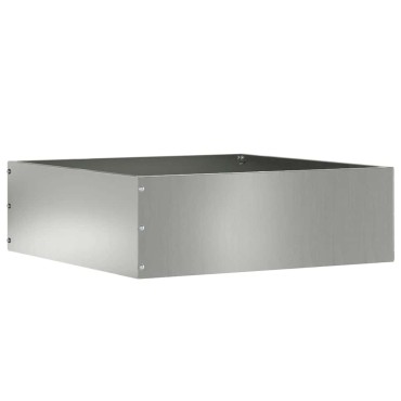vidaXL Περίγραμμα γκαζόν 6 τμχ. 40 x 40 x 13 cm Γαλβανισμένος Χάλυβας