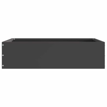 vidaXL Περίγραμμα γκαζόν Μαύρο 50 x 50 x 13 εκ Ατσάλι