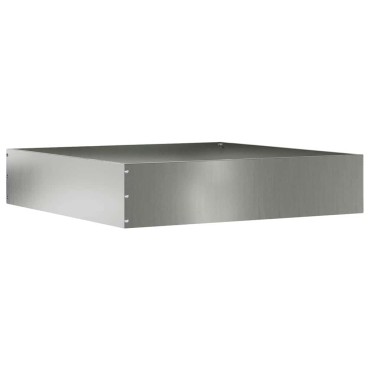 vidaXL Περίγραμμα γκαζόν Ασημί 60 x 60 x 13 εκ Επικαλυμμένος Χάλυβας