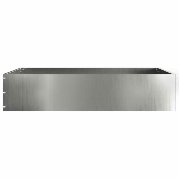 vidaXL Περίγραμμα γκαζόν Ασημί 60 x 60 x 13 εκ Επικαλυμμένος Χάλυβας