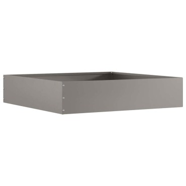 vidaXL Περίγραμμα γκαζόν Σκ rusty 60 x 60 x 13 εκ