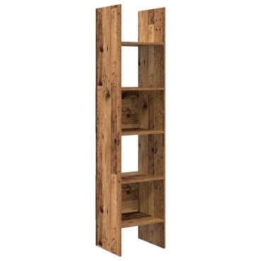 vidaXL Βιβλιοθήκη 5 επιπέδων 40x35x180cm Επεξεργασμένο Ξύλο 1 τεμ.